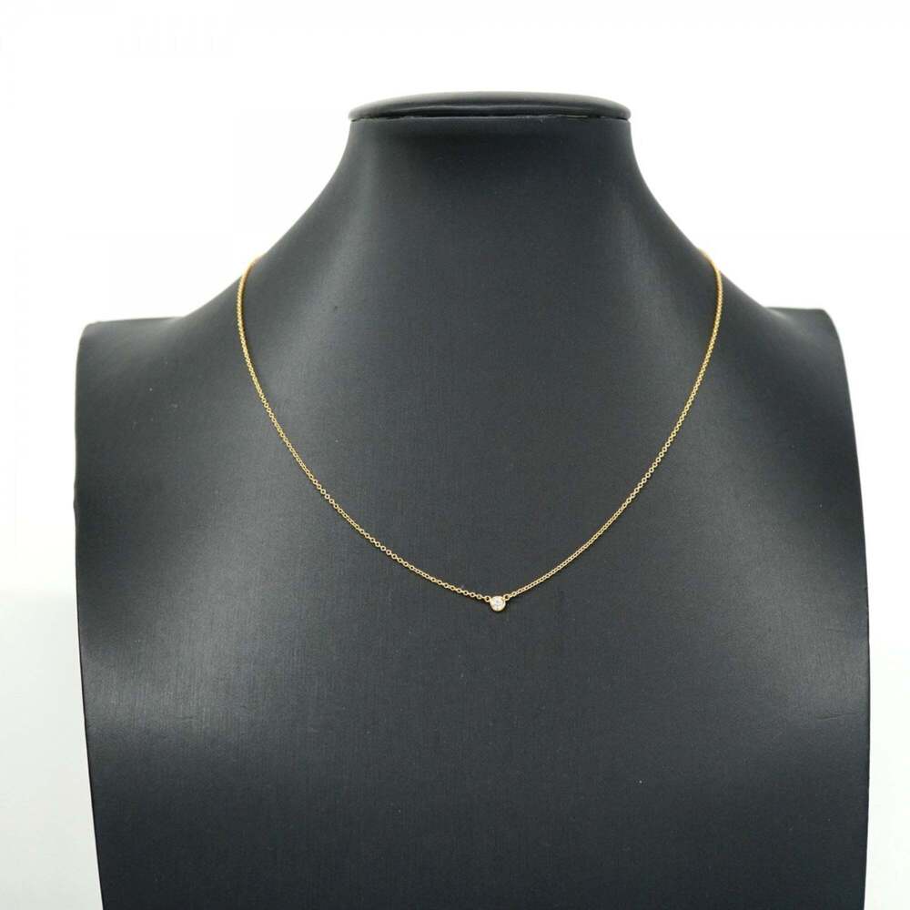 Tiffany & Co. By the Yard Necklace, 1PD (18K Yellow Gold) Diamond, Women's - Picture 6 of 6